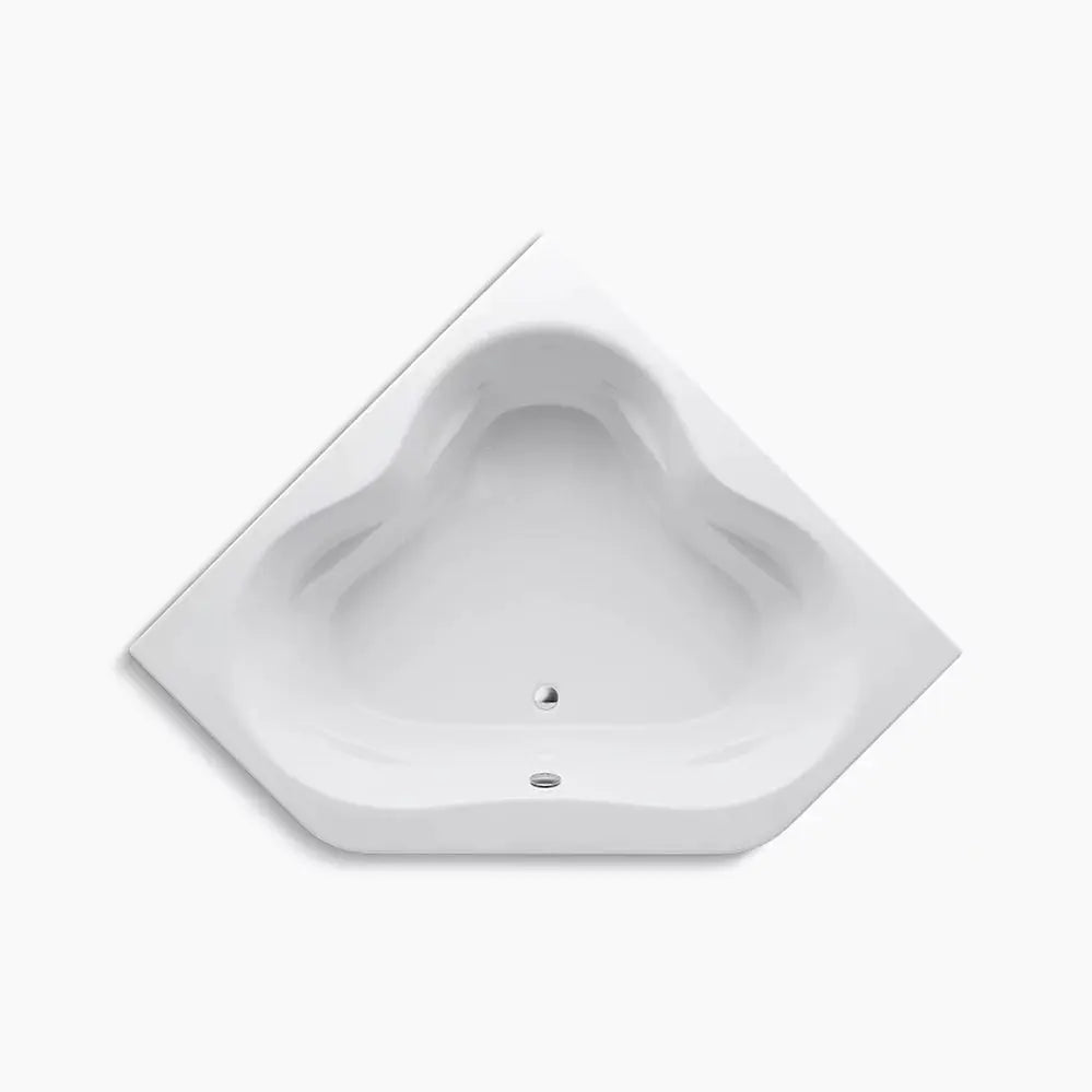 Kohler Tercet 60" x 60" corner bath K-1161-0 - Plumbing Market