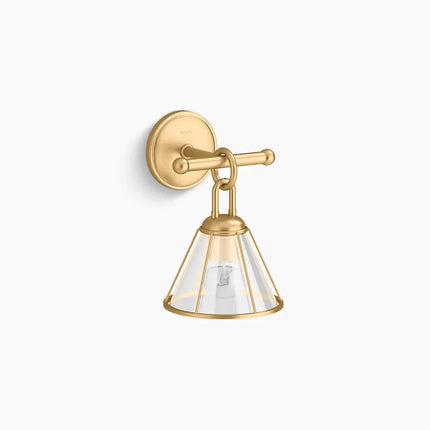 Kohler Terret 1 Light Sconce 27741-SC01-2GL - Plumbing Market
