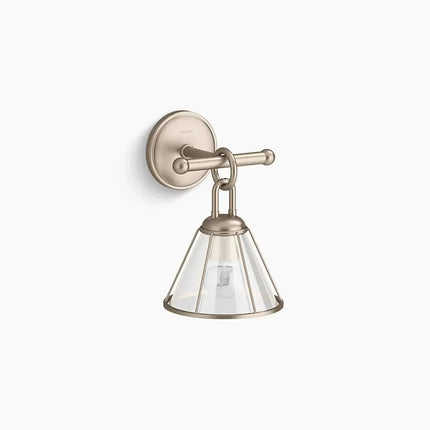 Kohler Terret 1 Light Sconce 27741-SC01-BVL - Plumbing Market