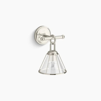 Kohler Terret 1 Light Sconce 27741-SC01-SNL - Plumbing Market