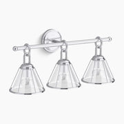 Kohler Terret 3 Light Sconce 27743-SC03-CPL - Plumbing Market