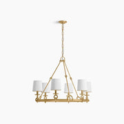 Kohler Terret 6 Light Chandelier 27749-CH06-2GL - Plumbing Market