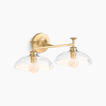 Kohler Tone 2 Light Sconce 31769-SC02-2GL - Plumbing Market