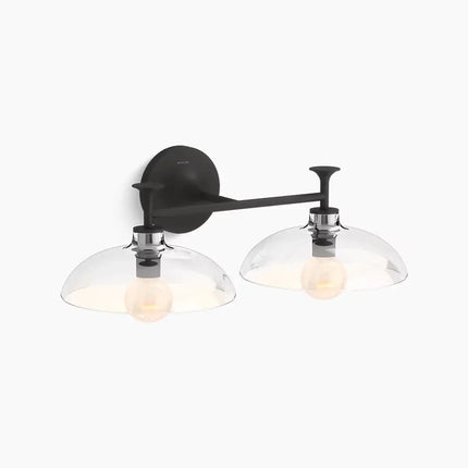 Kohler Tone 2 Light Sconce 31769-SC02-BLL - Plumbing Market