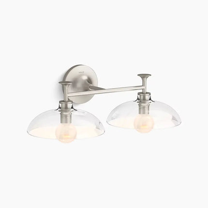 Kohler Tone 2 Light Sconce 31769-SC02-BNL - Plumbing Market