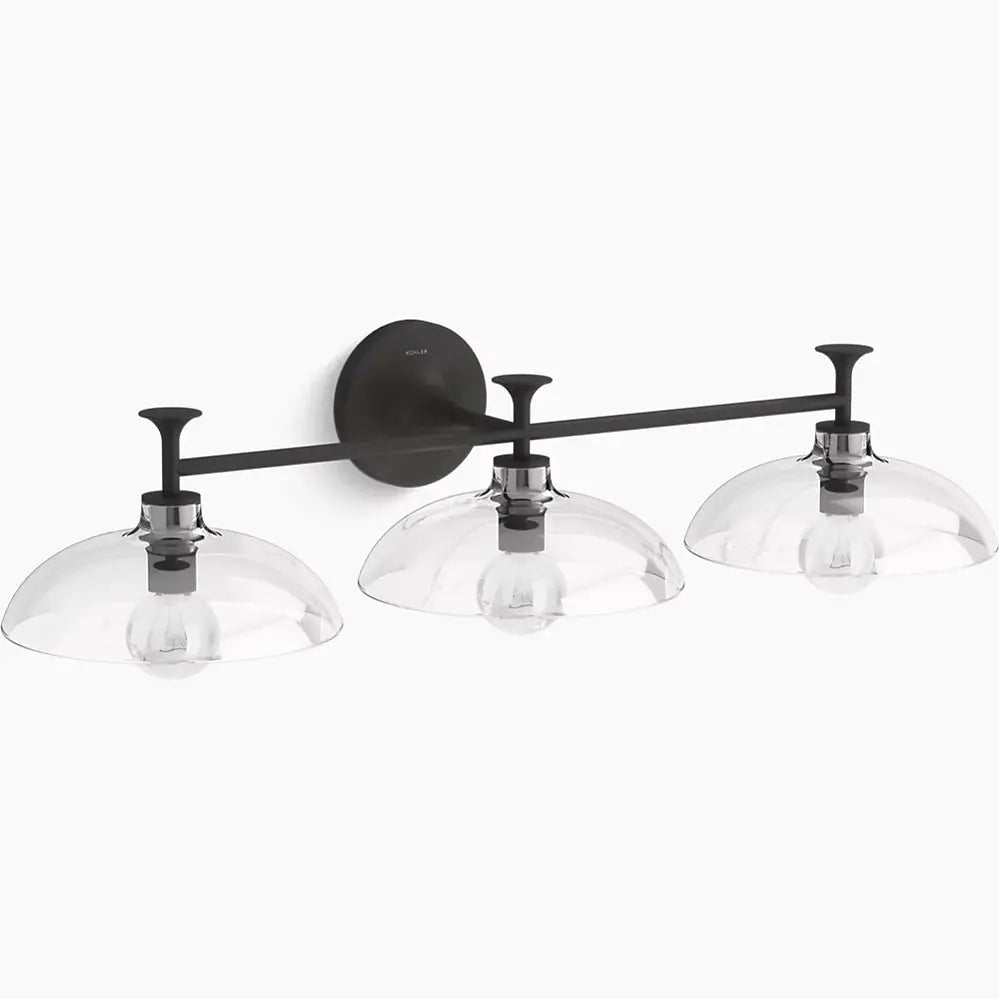 Kohler Tone 3 Light Sconce 31770-SC03-BLL - Plumbing Market