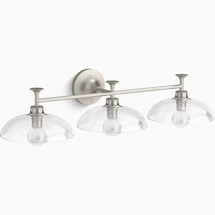Kohler Tone 3 Light Sconce 31770-SC03-BNL - Plumbing Market