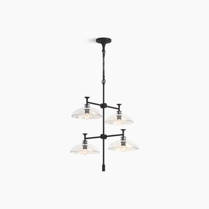 Kohler Tone 4 Light Chandelier 31773-CH04-BLL - Plumbing Market