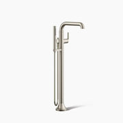 Kohler Tone Floor-mount bath filler trim with handshower brushed nickel - Plumbing Market