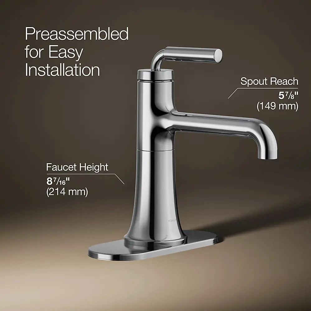 Kohler Tone Single-handle bathroom sink faucet, 1.2 gpm - Plumbing Market