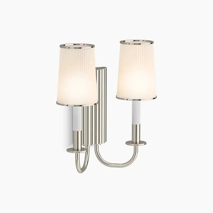 Kohler Tresdoux 2 Light Sconce 28544-SC02-SNL - Plumbing Market