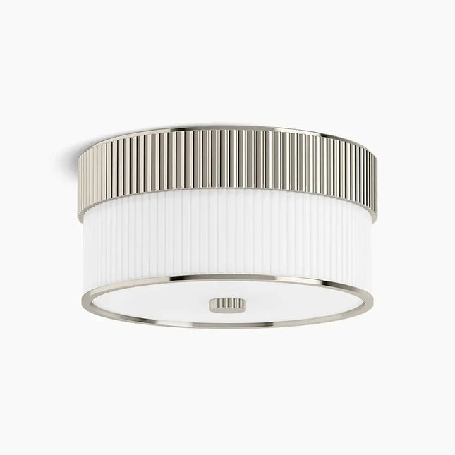 Kohler Tresdoux 3 Light Flush Mount 27436-FM03-SNL - Plumbing Market