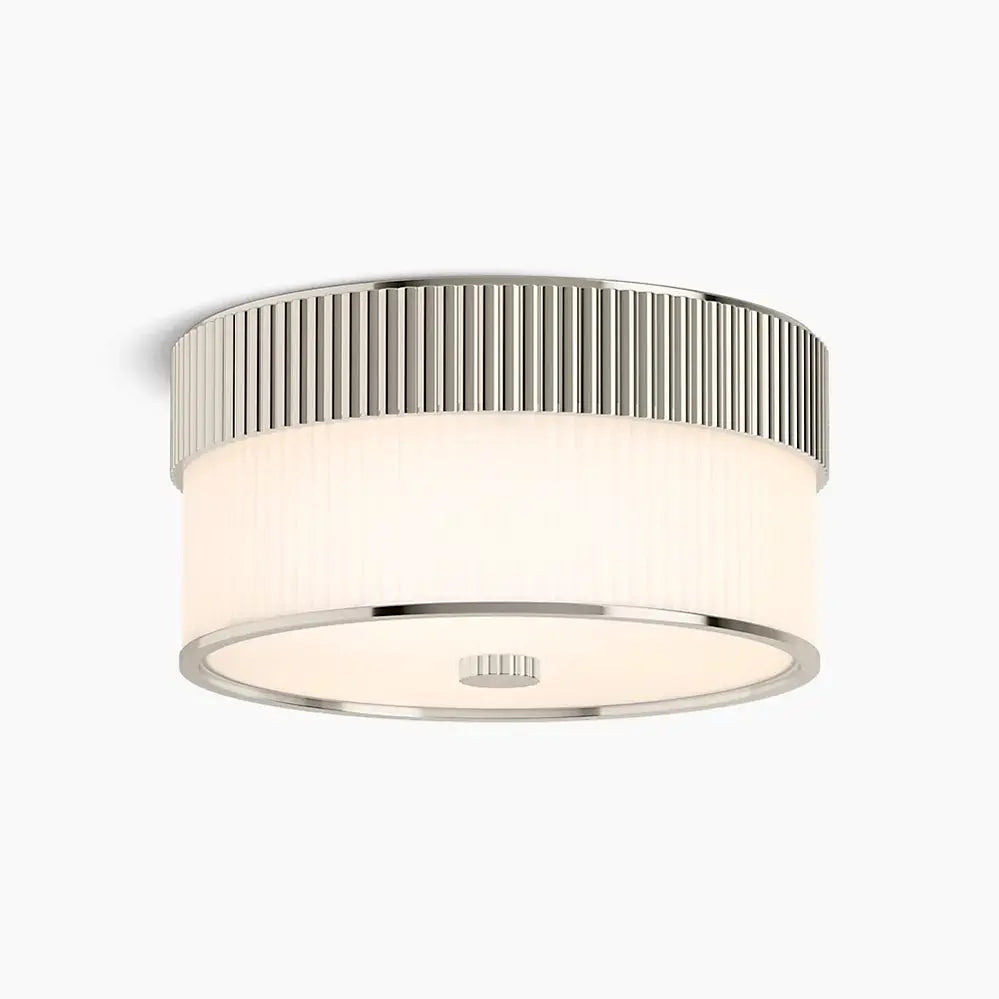 Kohler Tresdoux 3 Light Flush Mount 27436-FM03-SNL - Plumbing Market