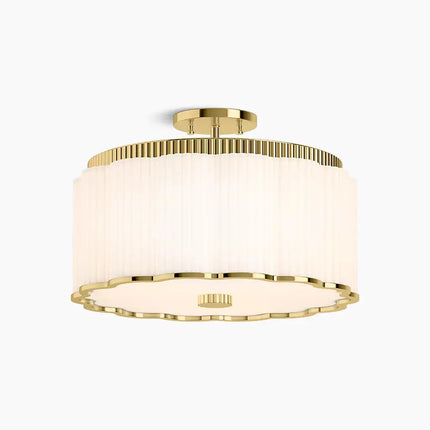 Kohler Tresdoux 3 Light Semi Flush Mount 27437-SF03-2PL - Plumbing Market