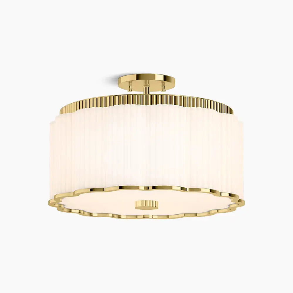 Kohler Tresdoux 3 Light Semi Flush Mount 27437-SF03-2PL - Plumbing Market