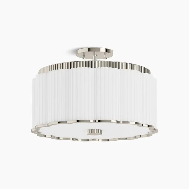 Kohler Tresdoux 3 Light Semi Flush Mount 27437-SF03-SNL - Plumbing Market