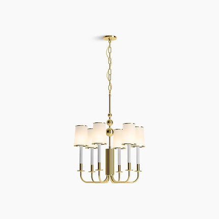 Kohler Tresdoux 6 Light Chandelier 27441-CH06-2PL - Plumbing Market