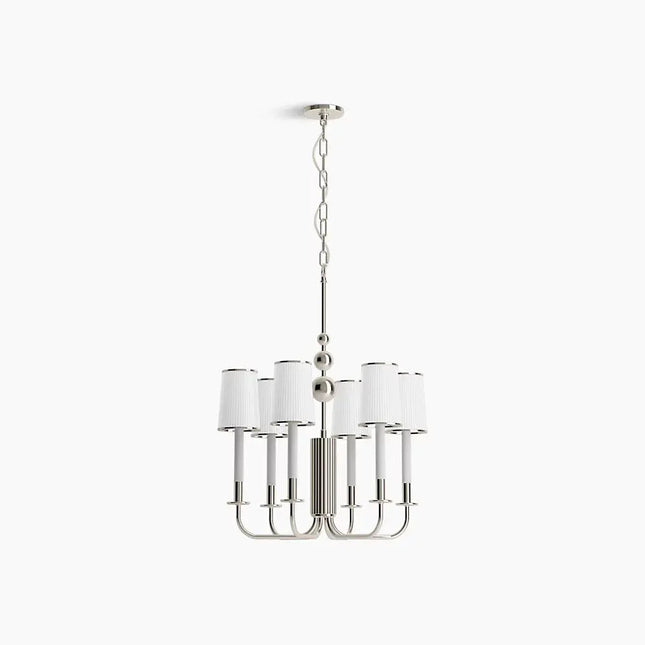 Kohler Tresdoux 6 Light Chandelier 27441-CH06-SNL - Plumbing Market