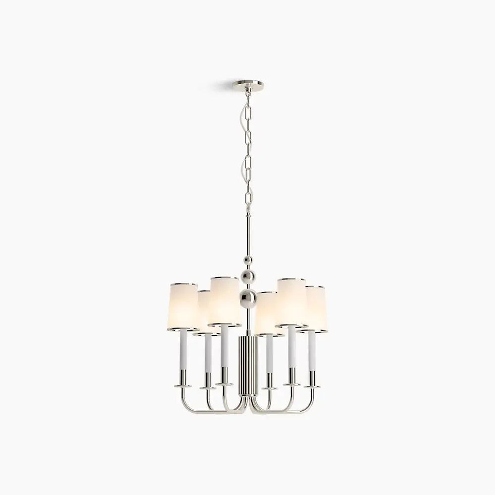 Kohler Tresdoux 6 Light Chandelier 27441-CH06-SNL - Plumbing Market