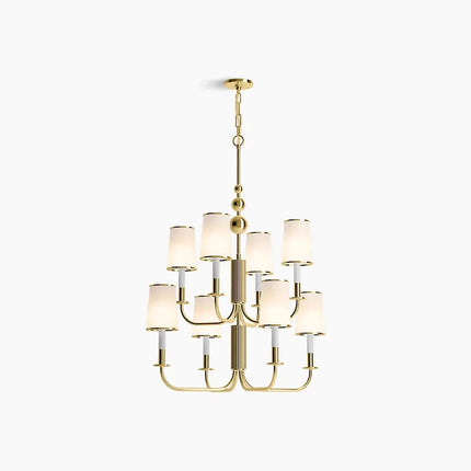 Kohler Tresdoux 8 Light Chandelier 27442-CH08-2PL - Plumbing Market
