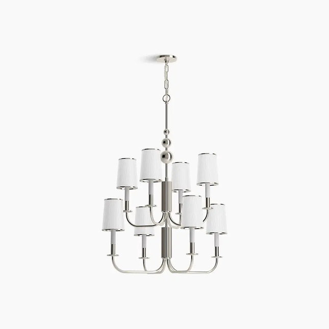 Kohler Tresdoux 8 Light Chandelier 27442-CH08-SNL - Plumbing Market