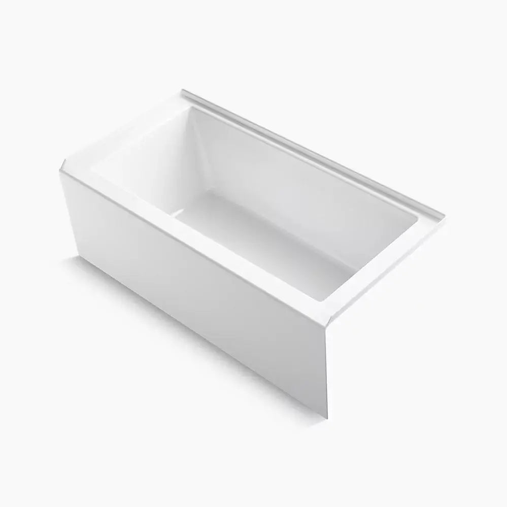 Kohler Underscore 60" x 30" Alcove Bathtub With Apron and Flange - Plumbing Market