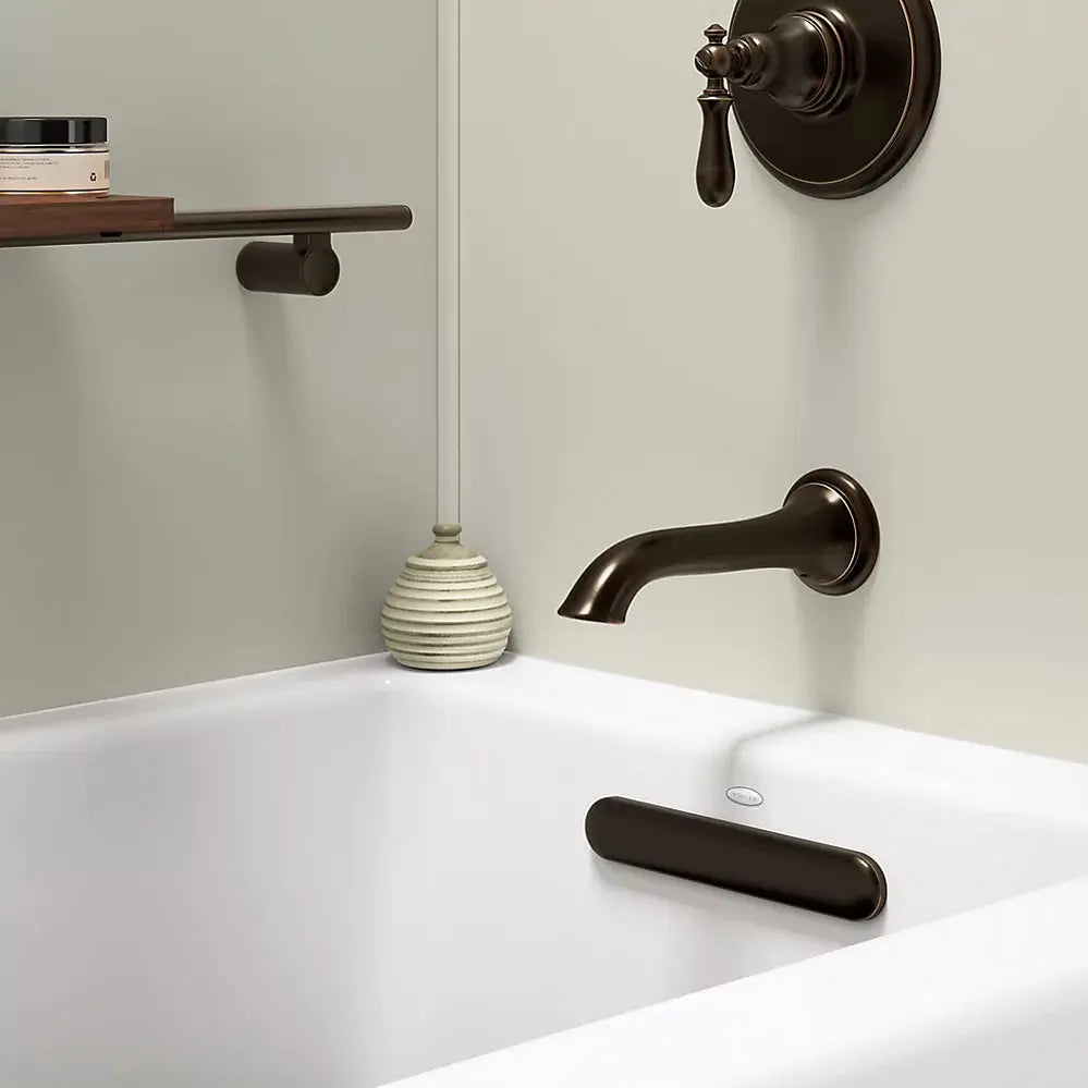 Kohler Underscore 60" x 30" Alcove Bathtub With Apron and Flange - Plumbing Market