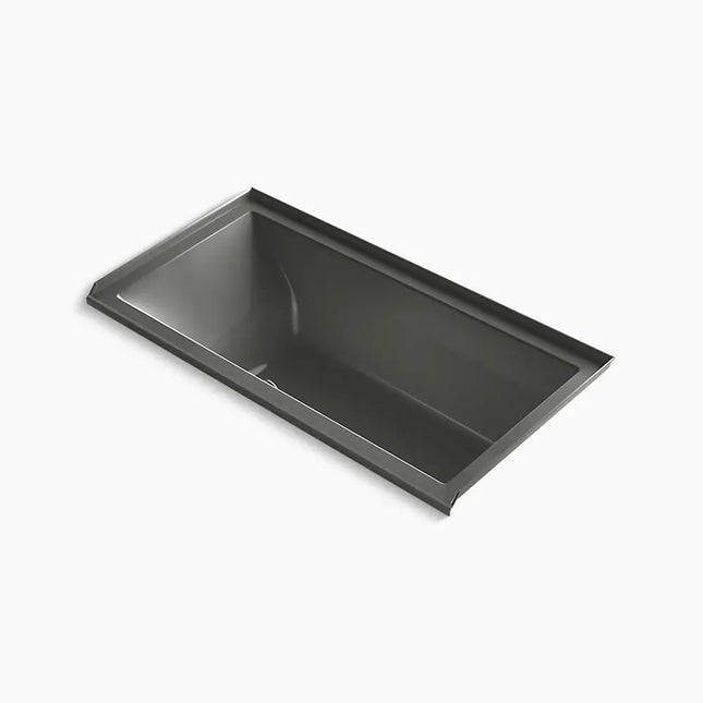 Kohler Underscore 60" x 30" alcove Heated BubbleMassage air bath with Bask, right drain K-1167-GHRW-58 - Plumbing Market