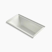 Kohler Underscore 60" x 30" alcove Heated BubbleMassage air bath with Bask, right drain K-1167-GHRW-NY - Plumbing Market