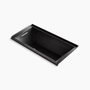 Kohler Underscore 60" x 30" alcove Heated BubbleMassage air bath, left drain K-1167-GHLF-7 - Plumbing Market