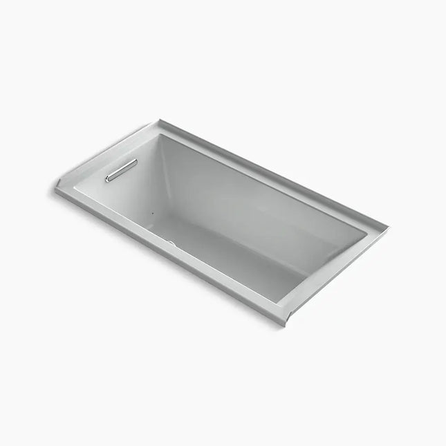 Kohler Underscore 60" x 30" alcove Heated BubbleMassage air bath, left drain K-1167-GHLF-95 - Plumbing Market
