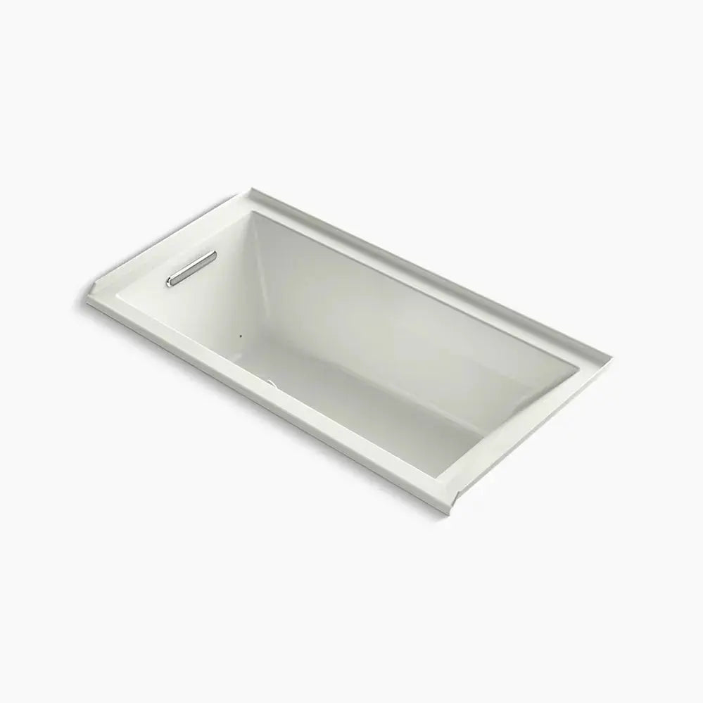 Kohler Underscore 60" x 30" alcove Heated BubbleMassage air bath, left drain K-1167-GHLF-NY - Plumbing Market
