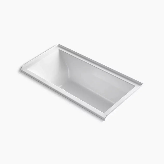 Kohler Underscore 60" x 30" alcove Heated BubbleMassage air bath, right drain K-1167-GHRF-0 - Plumbing Market