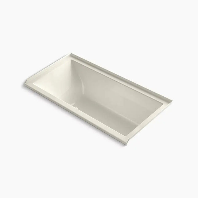 Kohler Underscore 60" x 30" alcove Heated BubbleMassage air bath, right drain K-1167-GHRF-96 - Plumbing Market