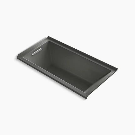 Kohler Underscore 60" x 30" alcove bath with Bask heated surface, left drain K-1121-LW-58 - Plumbing Market