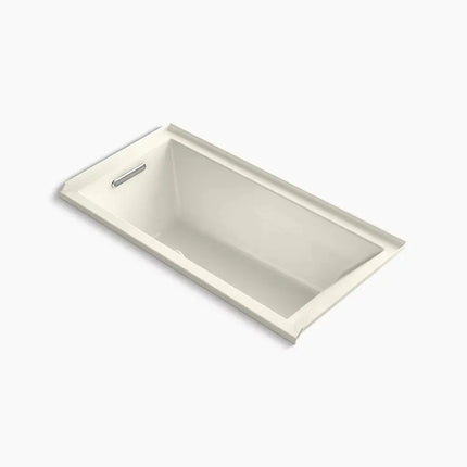 Kohler Underscore 60" x 30" alcove bath with Bask heated surface, left drain K-1121-LW-96 - Plumbing Market