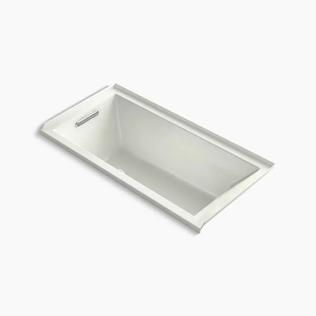 Kohler Underscore 60" x 30" alcove bath with Bask heated surface, left drain K-1121-LW-NY - Plumbing Market