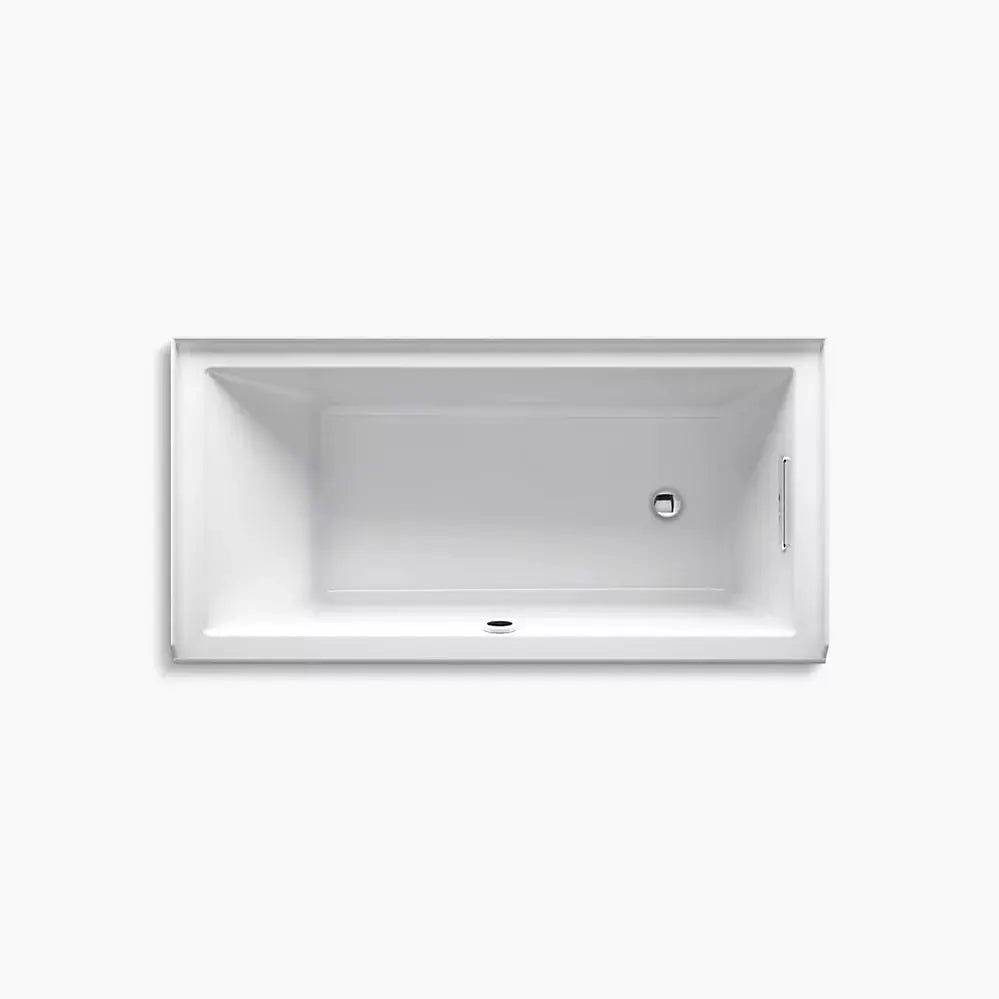Kohler Underscore 60" x 30" alcove bath with Bask heated surface, right drain K-1121-RW-0 - Plumbing Market