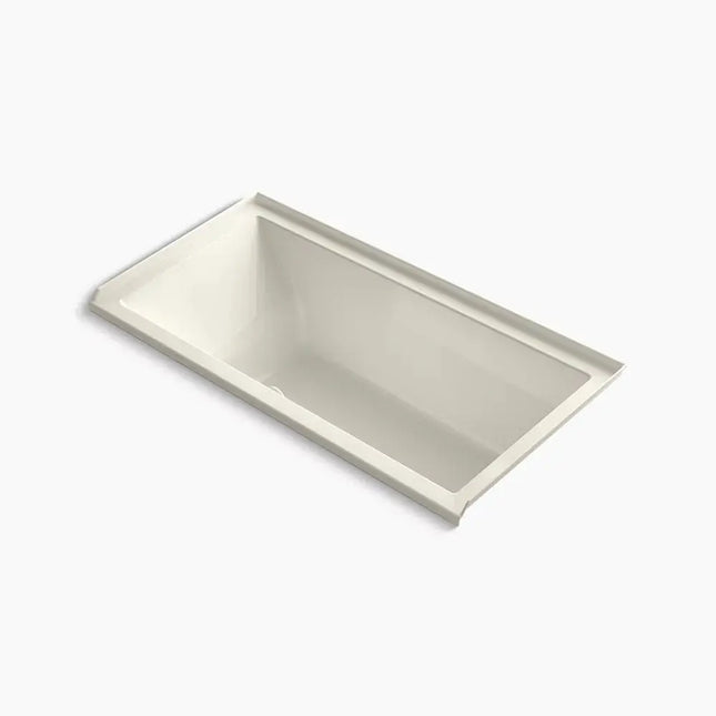 Kohler Underscore 60" x 30" alcove bath with Bask heated surface, right drain K-1121-RW-96 - Plumbing Market