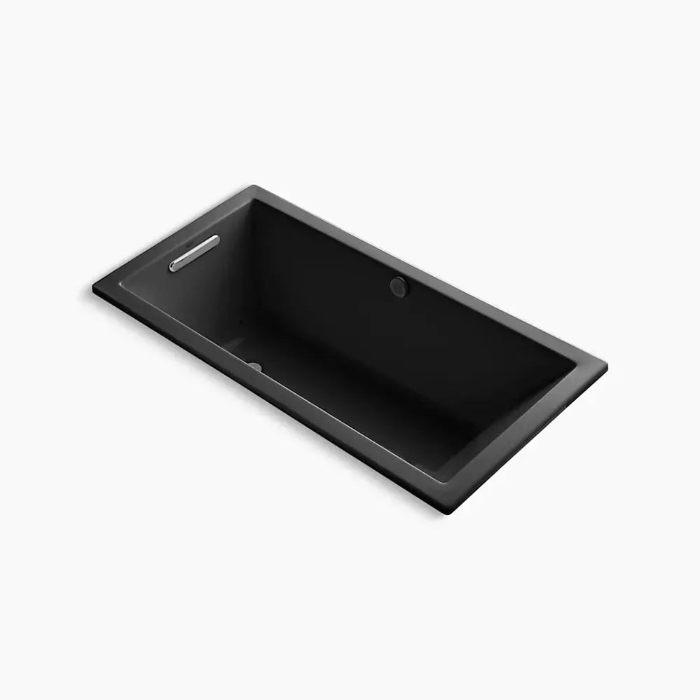 Kohler Underscore 60" x 30" drop-in Heated BubbleMassage air bath K-1167-GH-7 - Plumbing Market