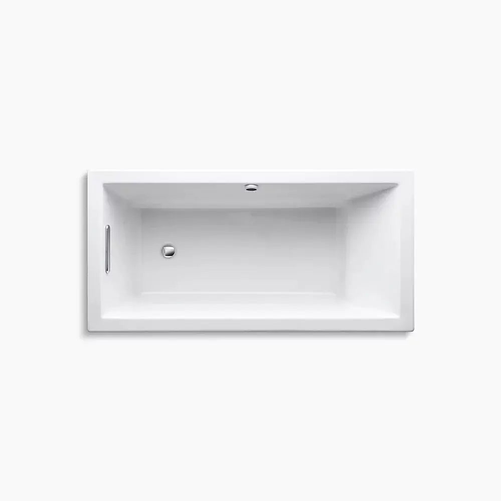 Kohler Underscore 60" x 30" drop-in bath with Bask heated surface K-1121-W1-58 - Plumbing Market