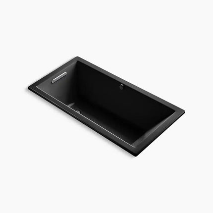 Kohler Underscore 60" x 30" drop-in bath with Bask heated surface K-1121-W1-7 - Plumbing Market