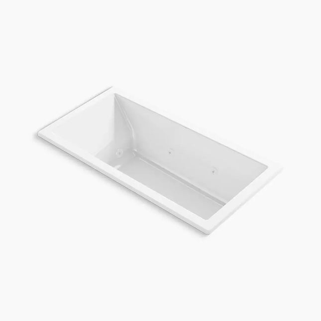 Kohler Underscore 60" x 30" drop-in heated whirlpool bath K-1167-JH-0 - Plumbing Market
