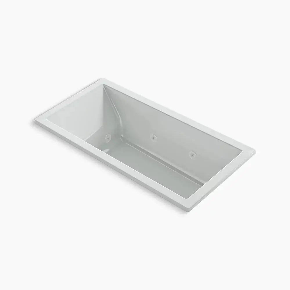 Kohler Underscore 60" x 30" drop-in heated whirlpool bath K-1167-JH-95 - Plumbing Market