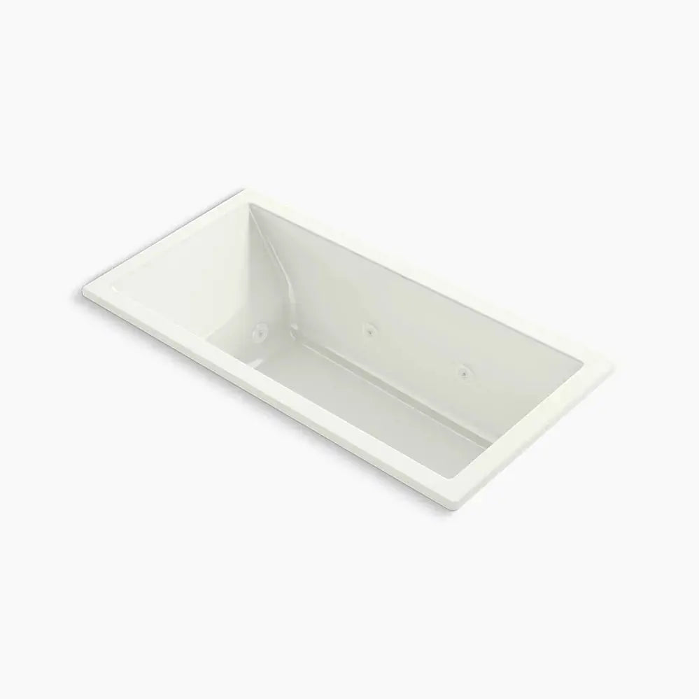 Kohler Underscore 60" x 30" drop-in heated whirlpool bath K-1167-JH-NY - Plumbing Market