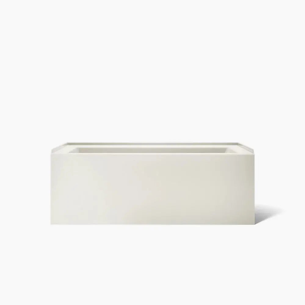 Kohler Underscore 60" x 32" alcove bath, left drain Biscuit - Plumbing Market