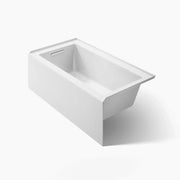 Kohler Underscore 60" x 32" alcove bath, left drain White - Plumbing Market