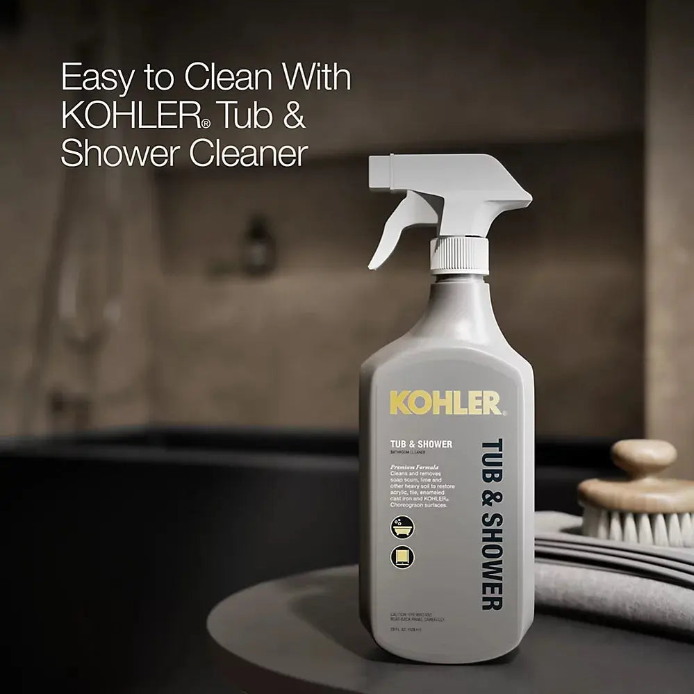Kohler Underscore 60" x 32" alcove bath, left drain black - Plumbing Market