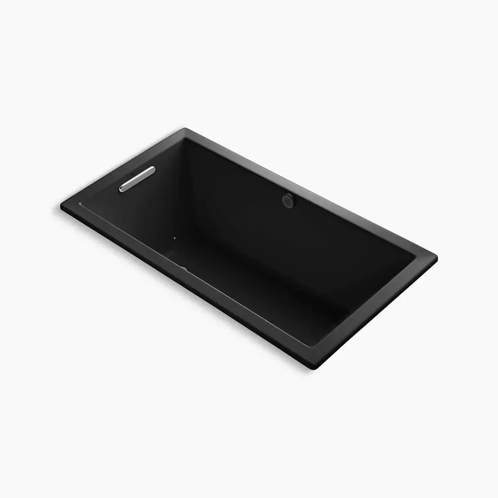 Kohler Underscore 60" x 32" drop-in Heated BubbleMassage air bath K-1168-GH-7 - Plumbing Market