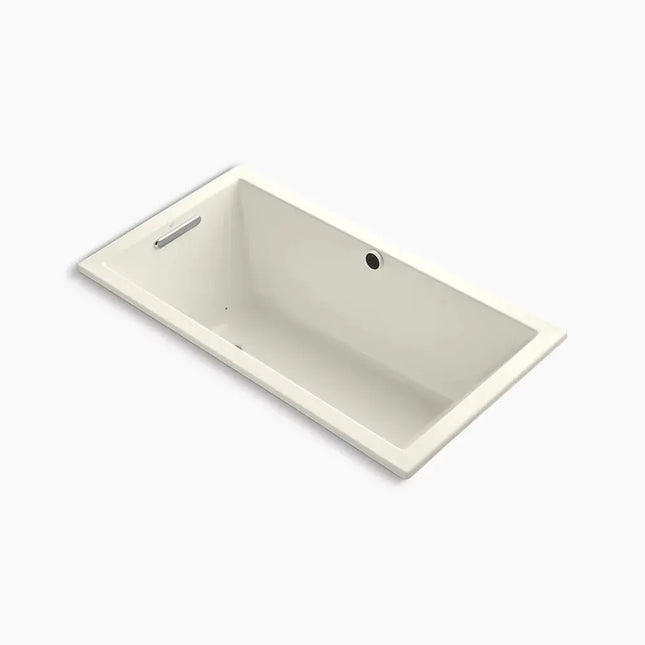 Kohler Underscore 60" x 32" drop-in Heated BubbleMassage air bath with Bask heated surface K-1168-GHW-96 - Plumbing Market